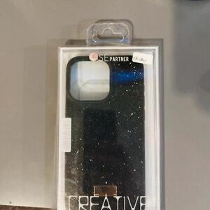 Black Glitter iPhone 13 Pro Max Case